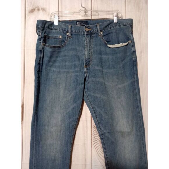 Gap Jeans Men's 36 30‎ Straight Leg - Picture 3 of 7